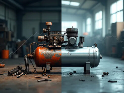 laatste bedrijfsblog over Gegevensgestuurd handleiding Reparatie of vervanging van luchtcompressoren