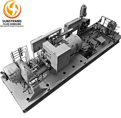 Goede prijs. Geïntegreerde multistage procesgascompressoren LF 2X80 basis gemonteerde compressor online