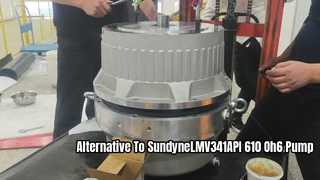 Alternatief voor Sundyne LMV 341 Hoge snelheid verticale centrifugaalpomp API 610 Oh6-pomp